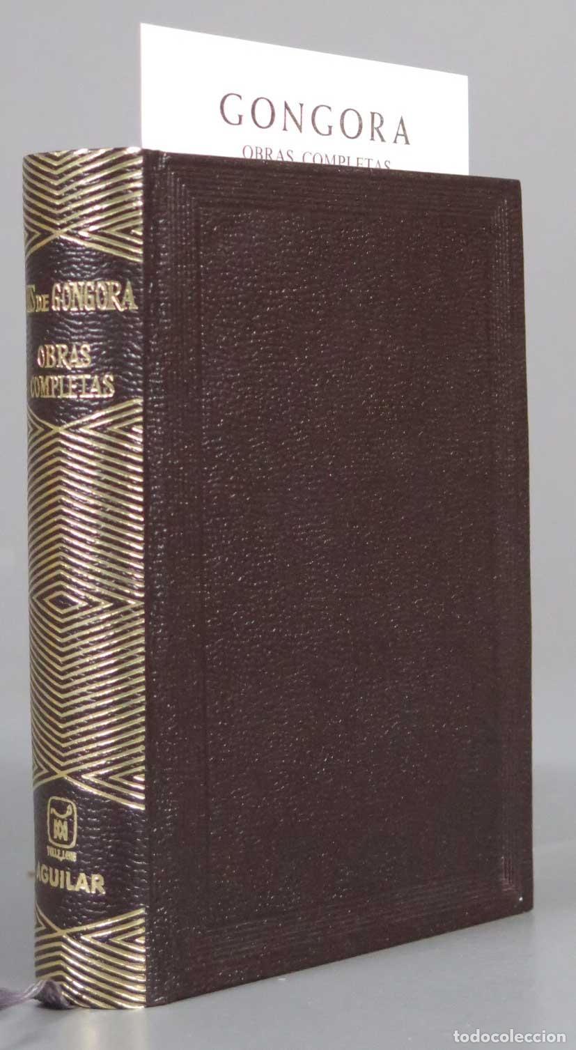 Libros de segunda mano: Obras Completas. GONGORA. AGUILAR. 1972