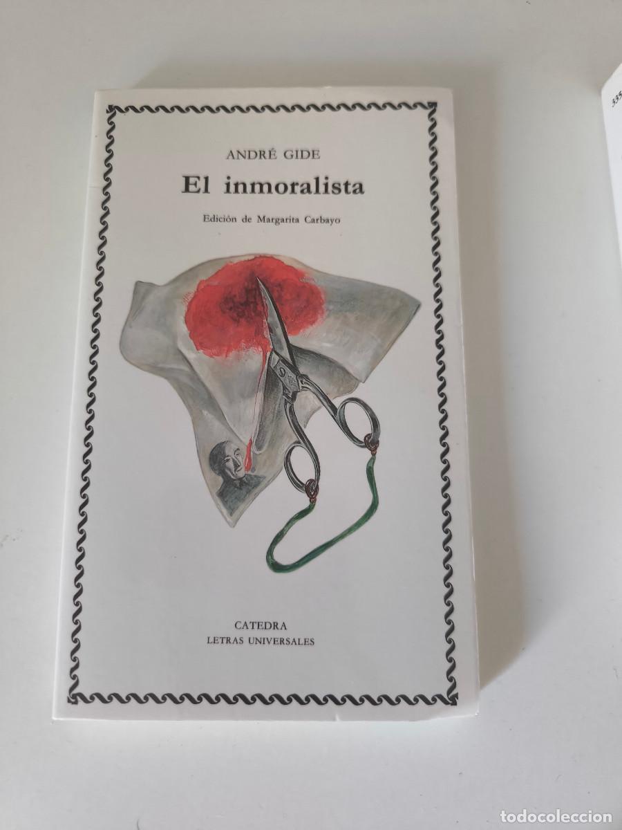 Libros de segunda mano: EL INMORALISTA, Andre Gide Catedra - Foto 1