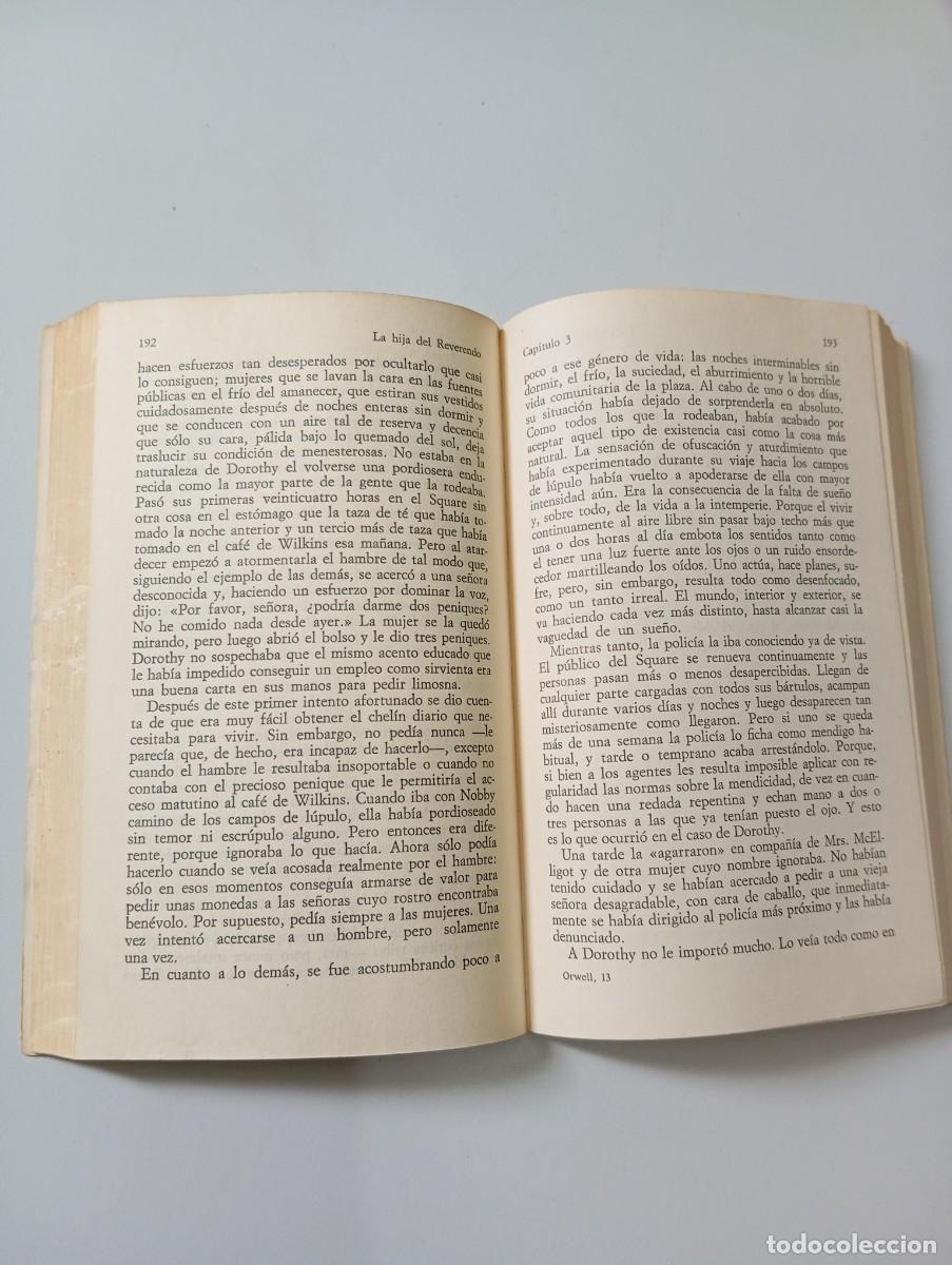 Libros de segunda mano: La hija del reverendo. George Orwell - Foto 3