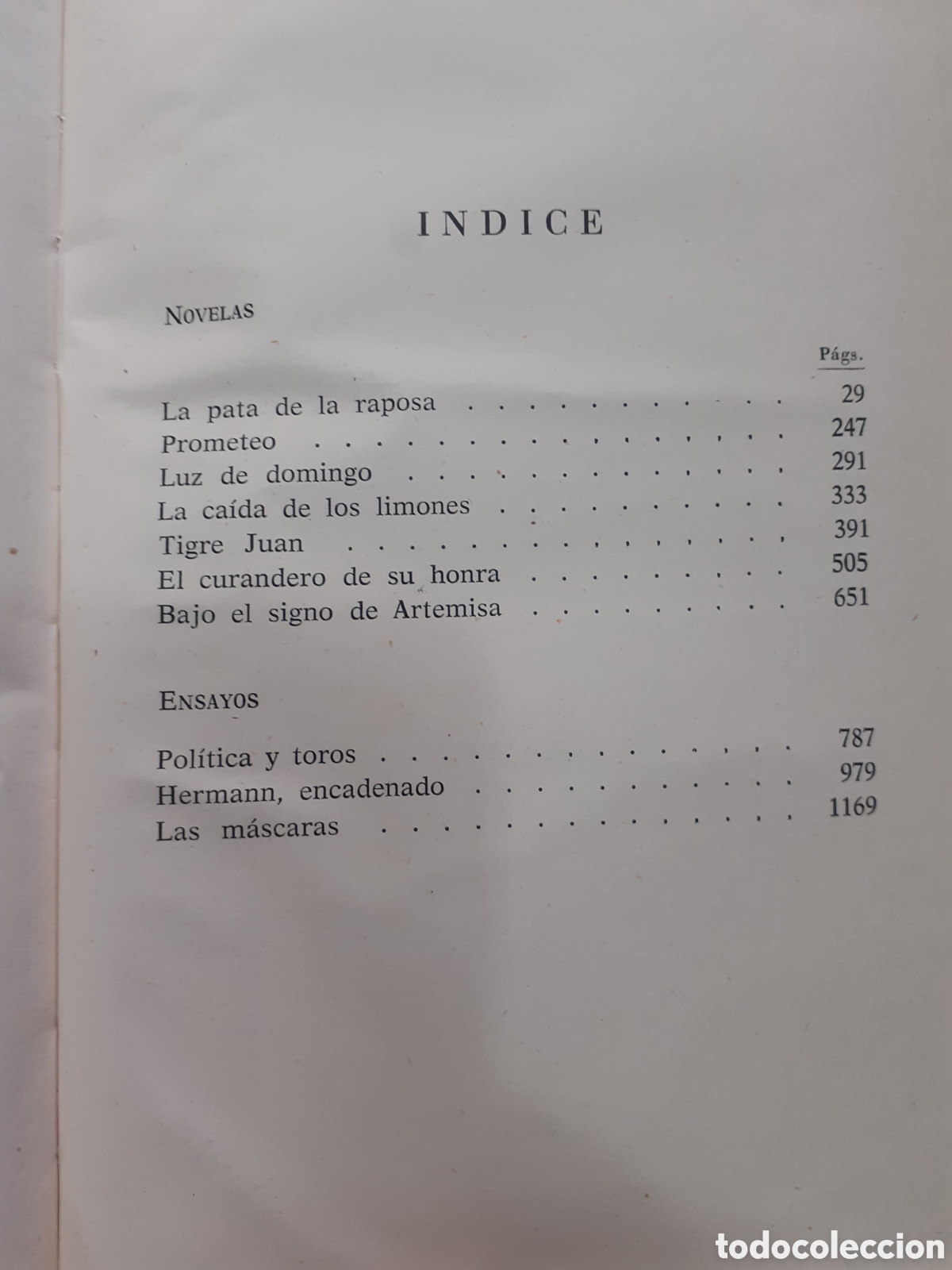 Libros de segunda mano: Ram&oacute;n P&eacute;rez de Ayala. Obras selectas. - Foto 2