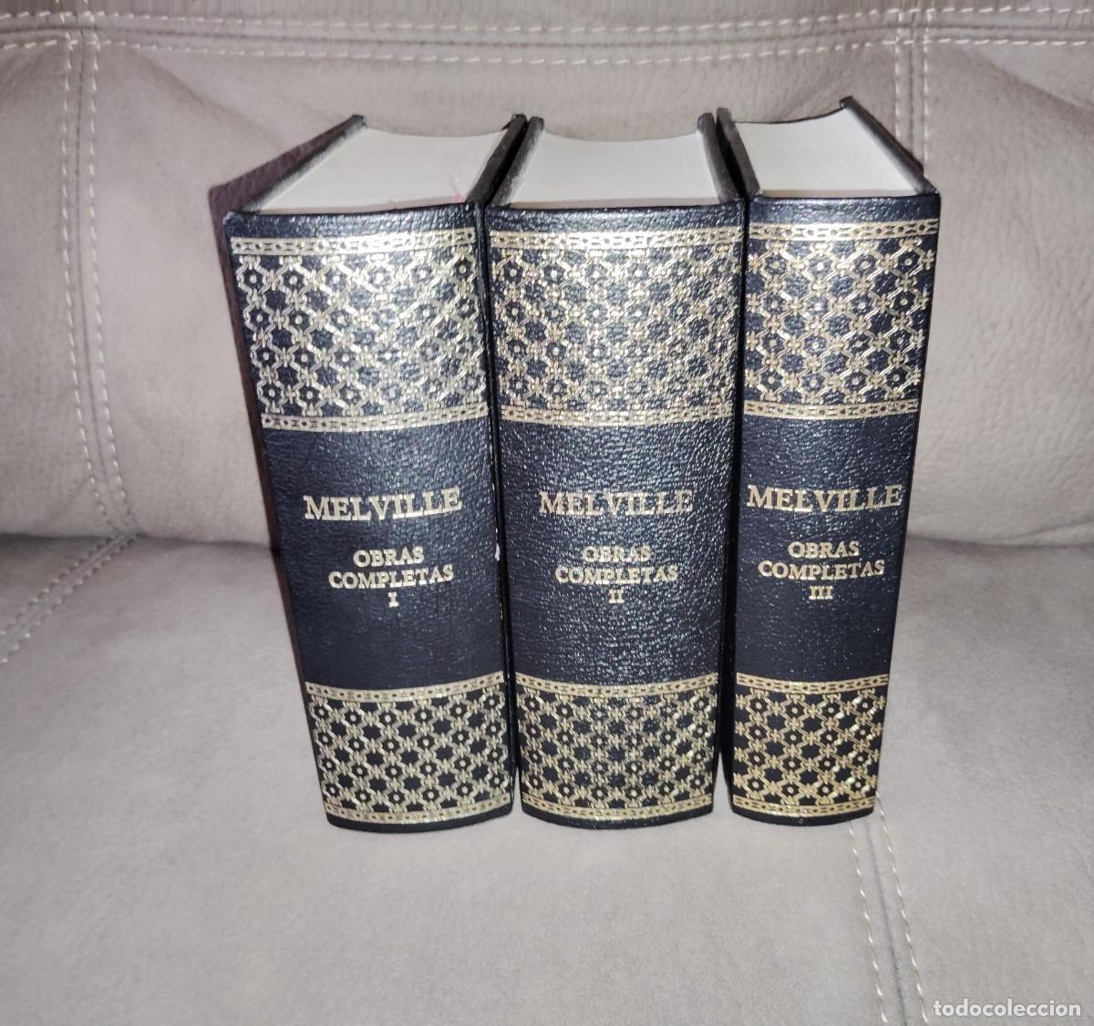 Libros de segunda mano: HERMAN MELVILLE, OBRAS COMPLETAS, 3 TOMOS, Env&iacute;o gratis - Foto 2