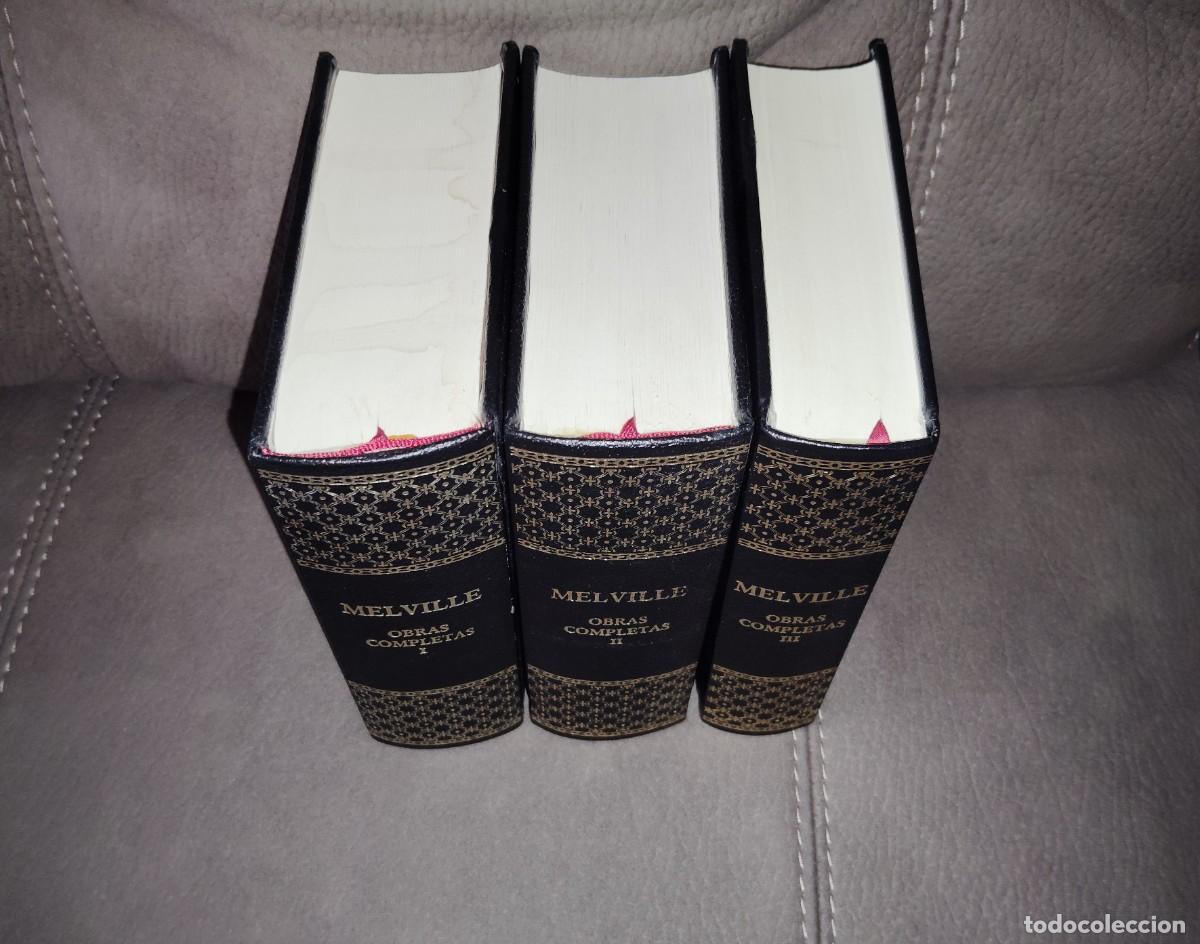 Libros de segunda mano: HERMAN MELVILLE, OBRAS COMPLETAS, 3 TOMOS, Env&iacute;o gratis - Foto 3