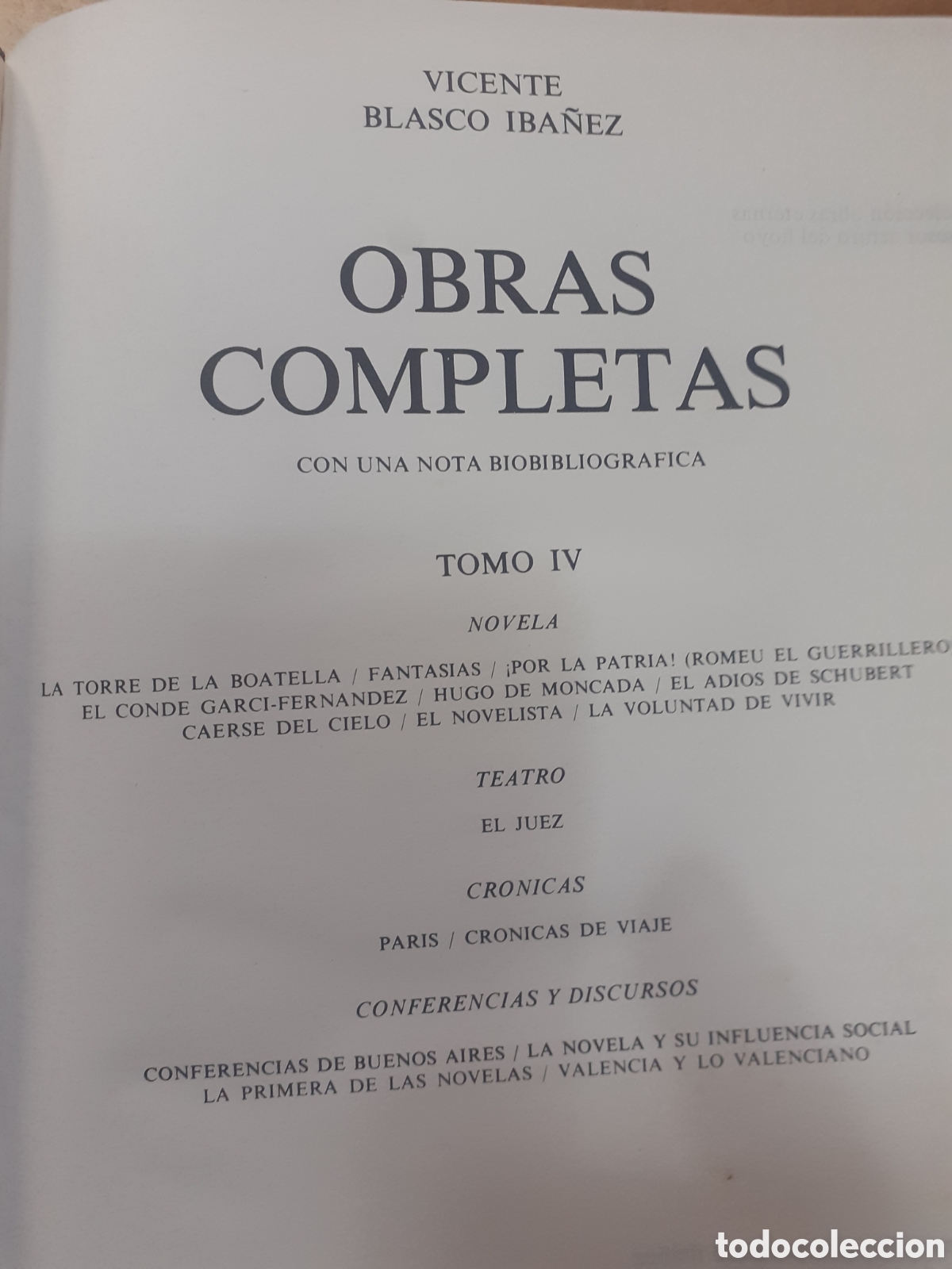 Libros de segunda mano: B. P&eacute;rez Gald&oacute;s. Obras completas, tomo IV - Foto 2