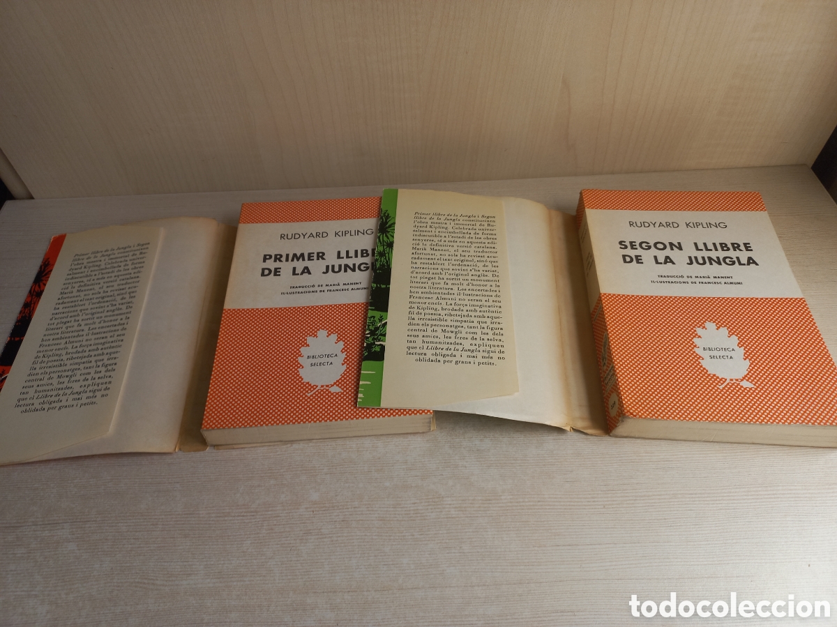 Libros de segunda mano: Llibre de la Jungla. COMPLETO. Rudyard Kipling. Selecta, 1969. Catal&aacute;n. - Foto 5