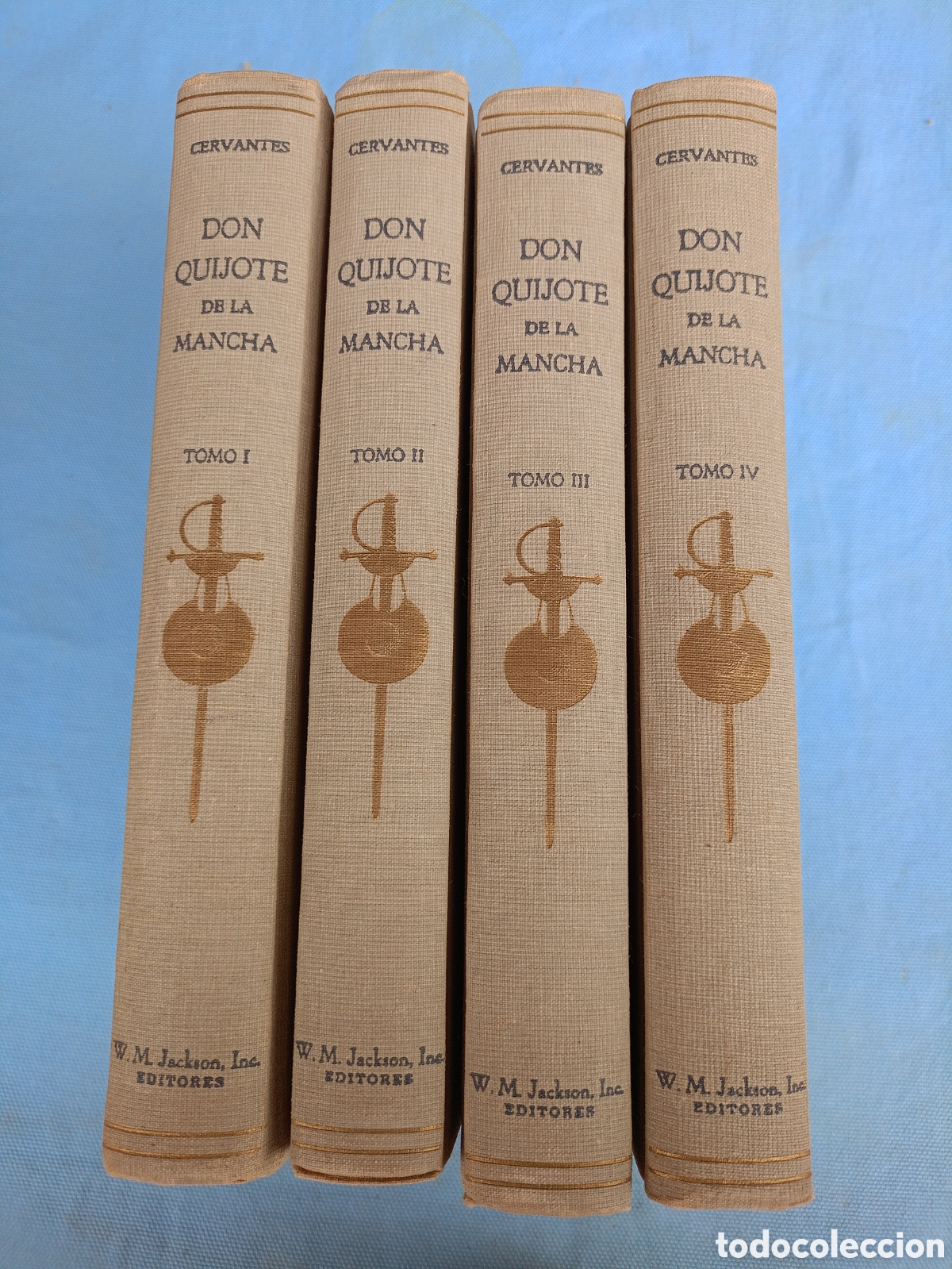 Libros de segunda mano: DON QUIJOTE DE LA MANCHA, MIGUEL DE CERVANTES. 1966. W.M. JACKSON, M&Eacute;XICO.