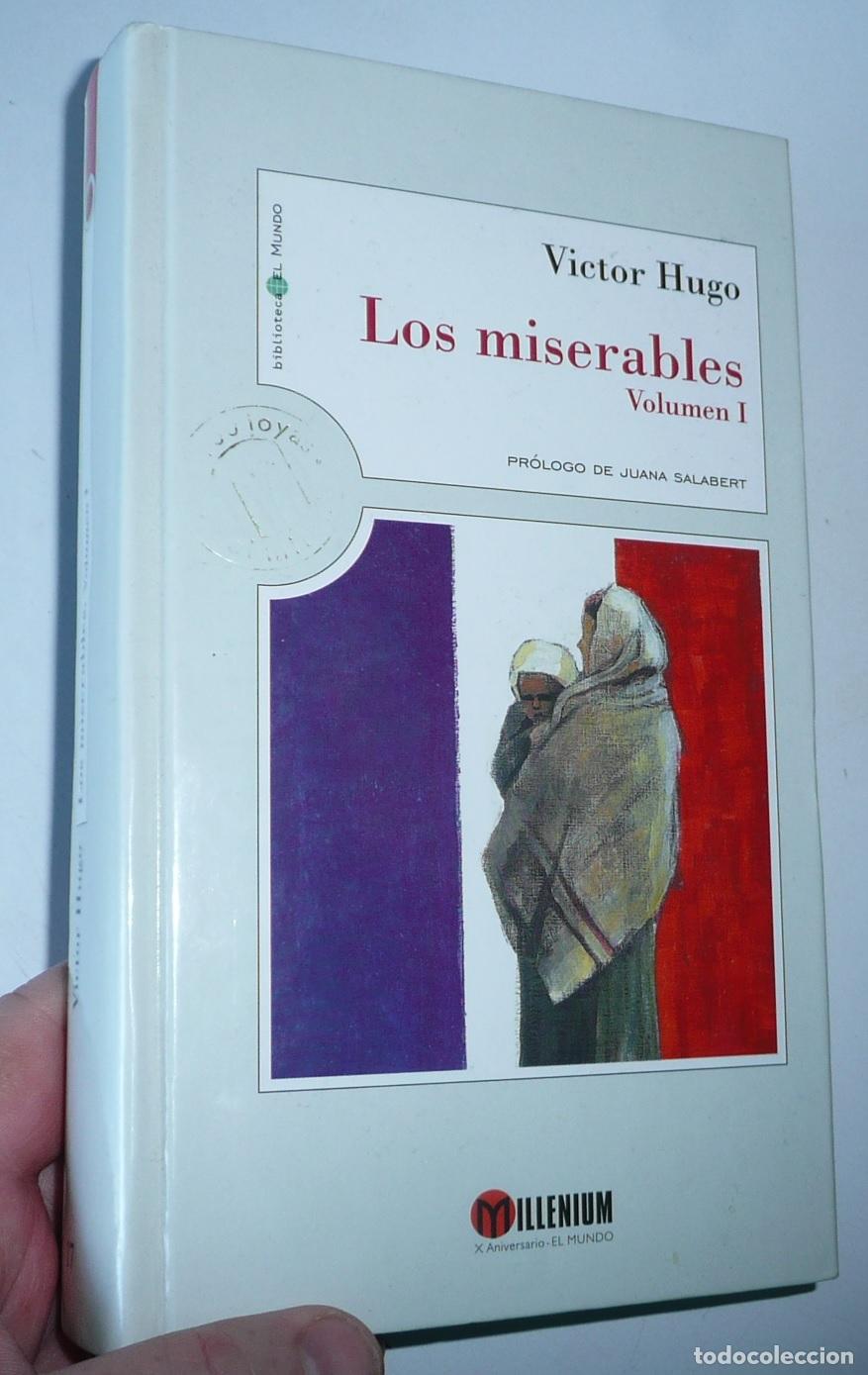 Libros de segunda mano: Los miserables - Victor Hugo (Biblioteca Millenium El Mundo) 2 tomos - Foto 2