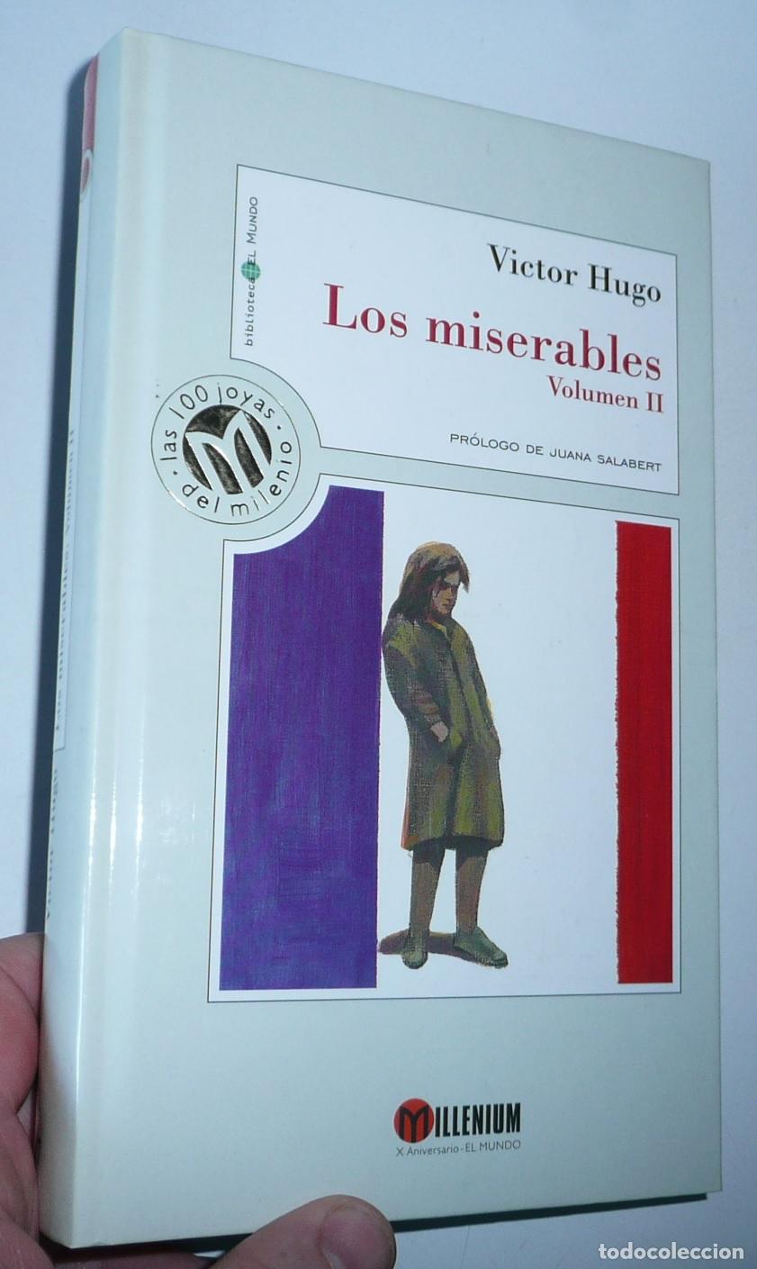 Libros de segunda mano: Los miserables - Victor Hugo (Biblioteca Millenium El Mundo) 2 tomos - Foto 3