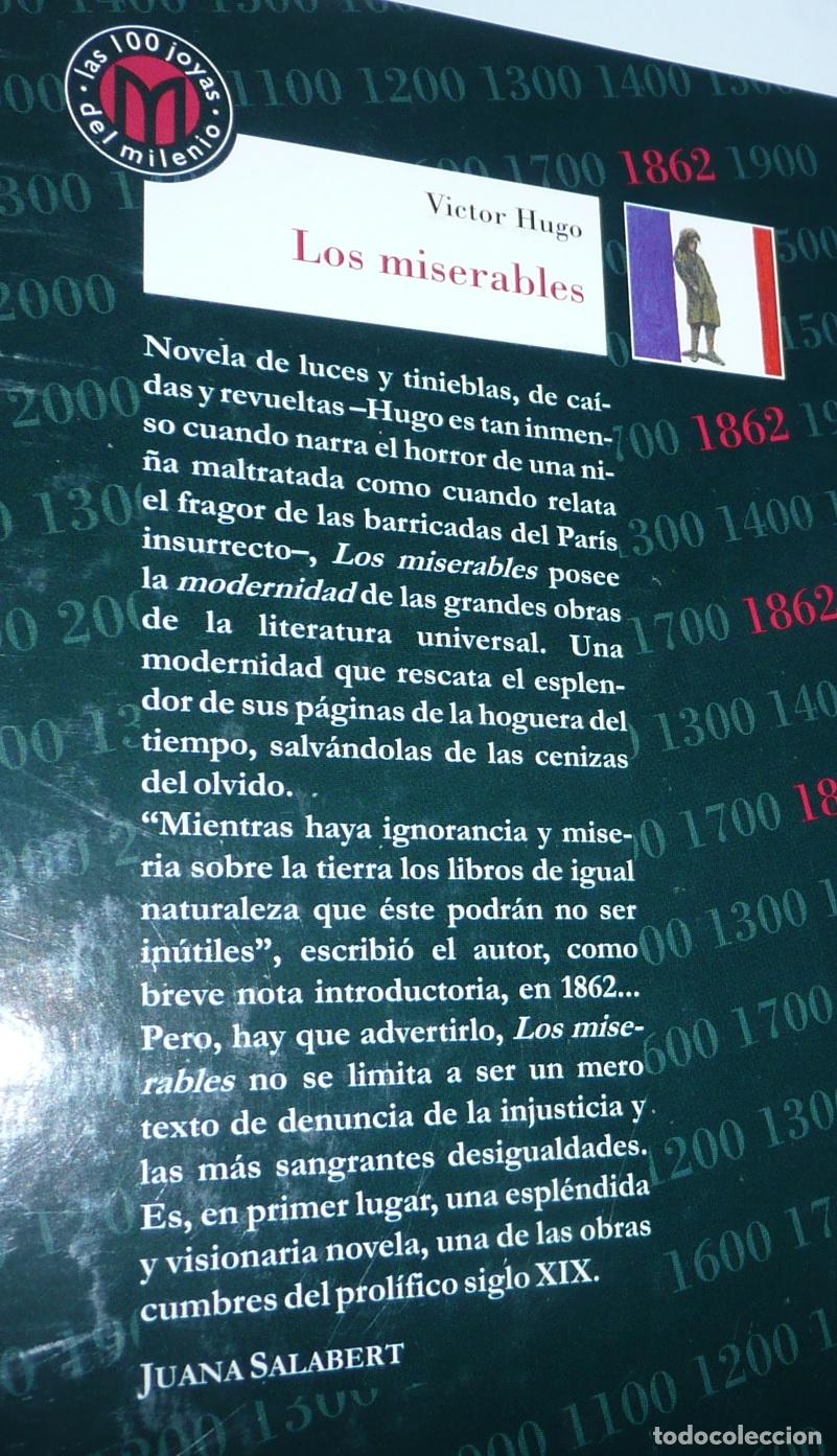 Libros de segunda mano: Los miserables - Victor Hugo (Biblioteca Millenium El Mundo) 2 tomos - Foto 4