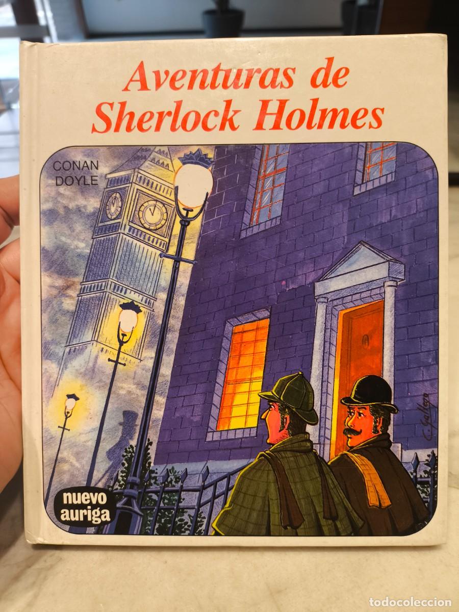 Libros de segunda mano: AVENTURAS DE SHERLOCK HOLMES ARTHUR CONAN DOYLE AURIGA 108 en - Foto 1