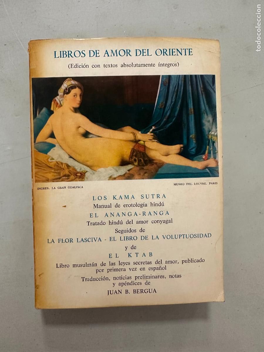 Libros de segunda mano: LIBROS DE AMOR DEL ORIENTE. JUAN B. BERGUA, - Foto 1