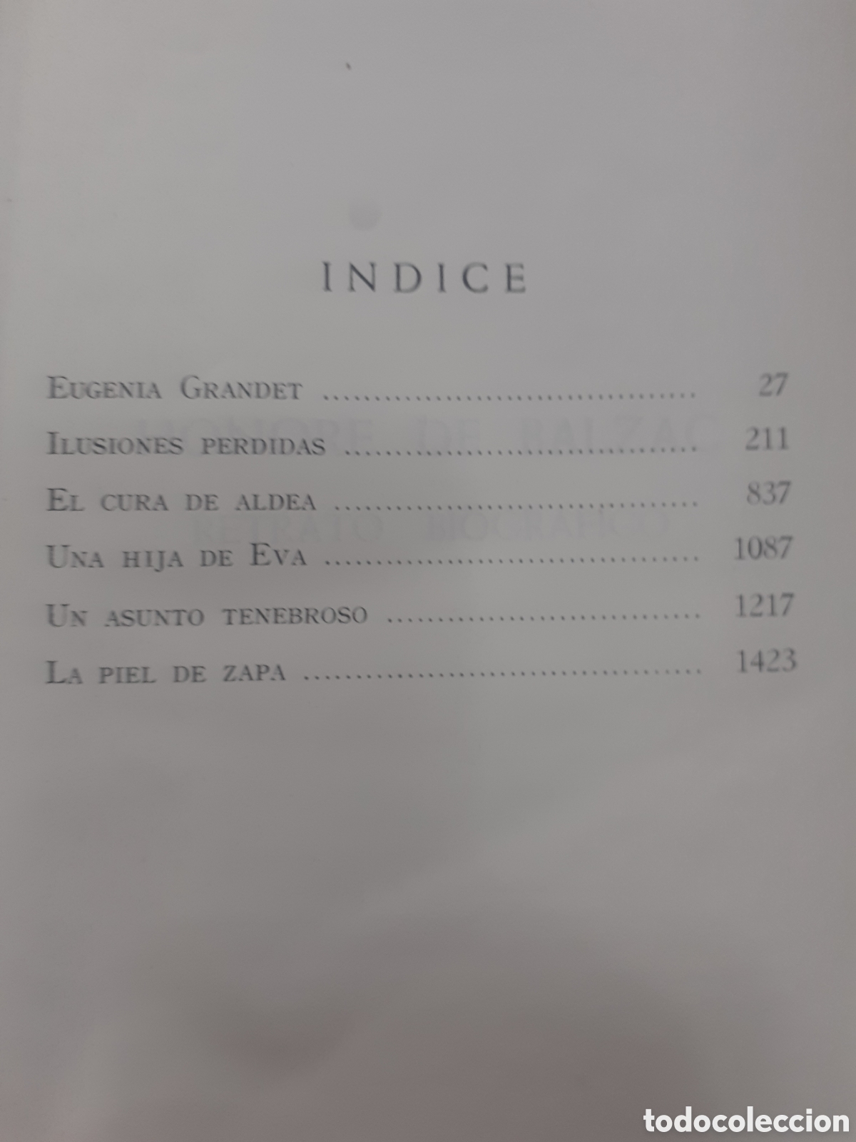 Libros de segunda mano: Balzac. Obras inmortales. - Foto 3