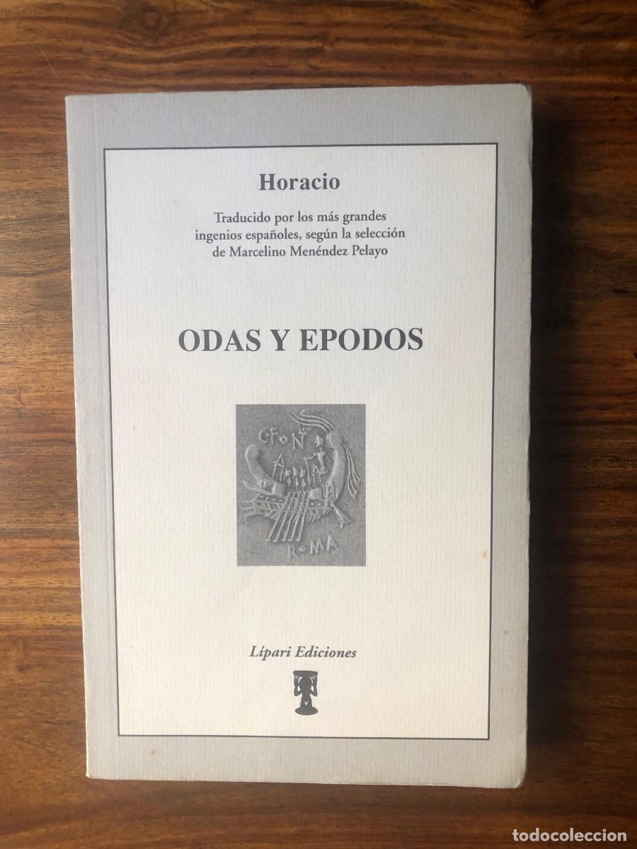 Libros de segunda mano: Odas y &Eacute;podos. Horacio. L&iacute;pari Ediciones. - Foto 1