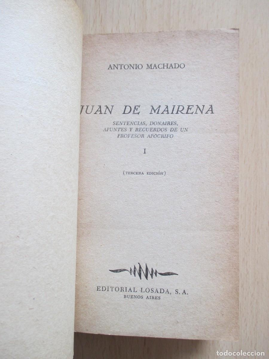 Libros de segunda mano: LOTE 3 libros de Antonio Machado - Foto 4