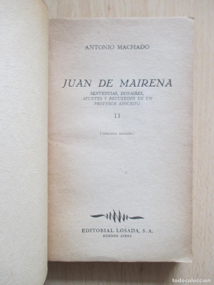 Libros de segunda mano: LOTE 3 libros de Antonio Machado - Foto 8
