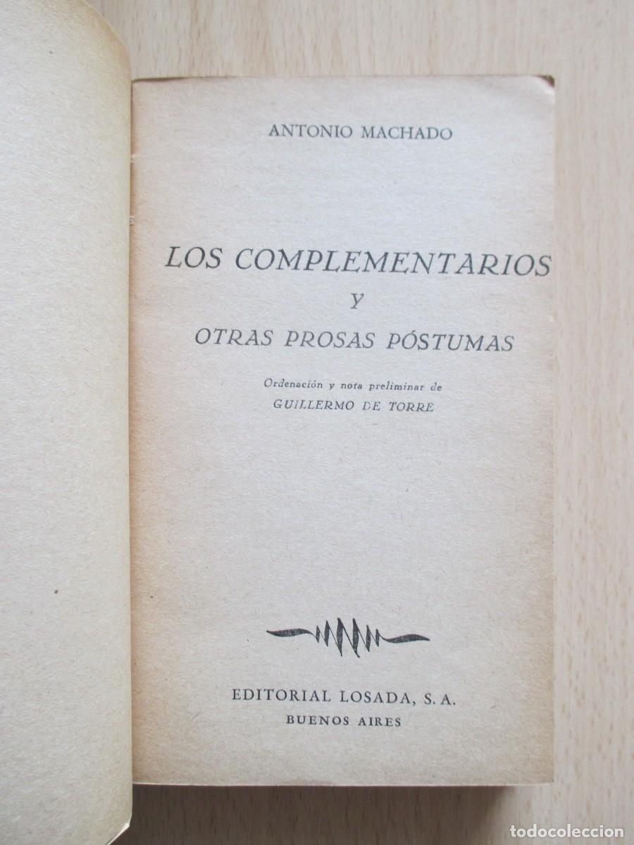 Libros de segunda mano: LOTE 3 libros de Antonio Machado - Foto 12