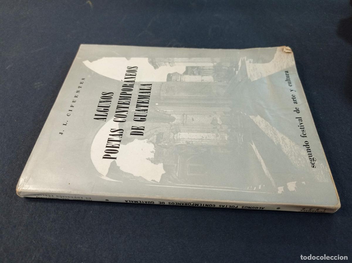 Libros de segunda mano: 1956 - J. L. CIFUENTES. Algunos poetas contempor&aacute;neos de Guatemala