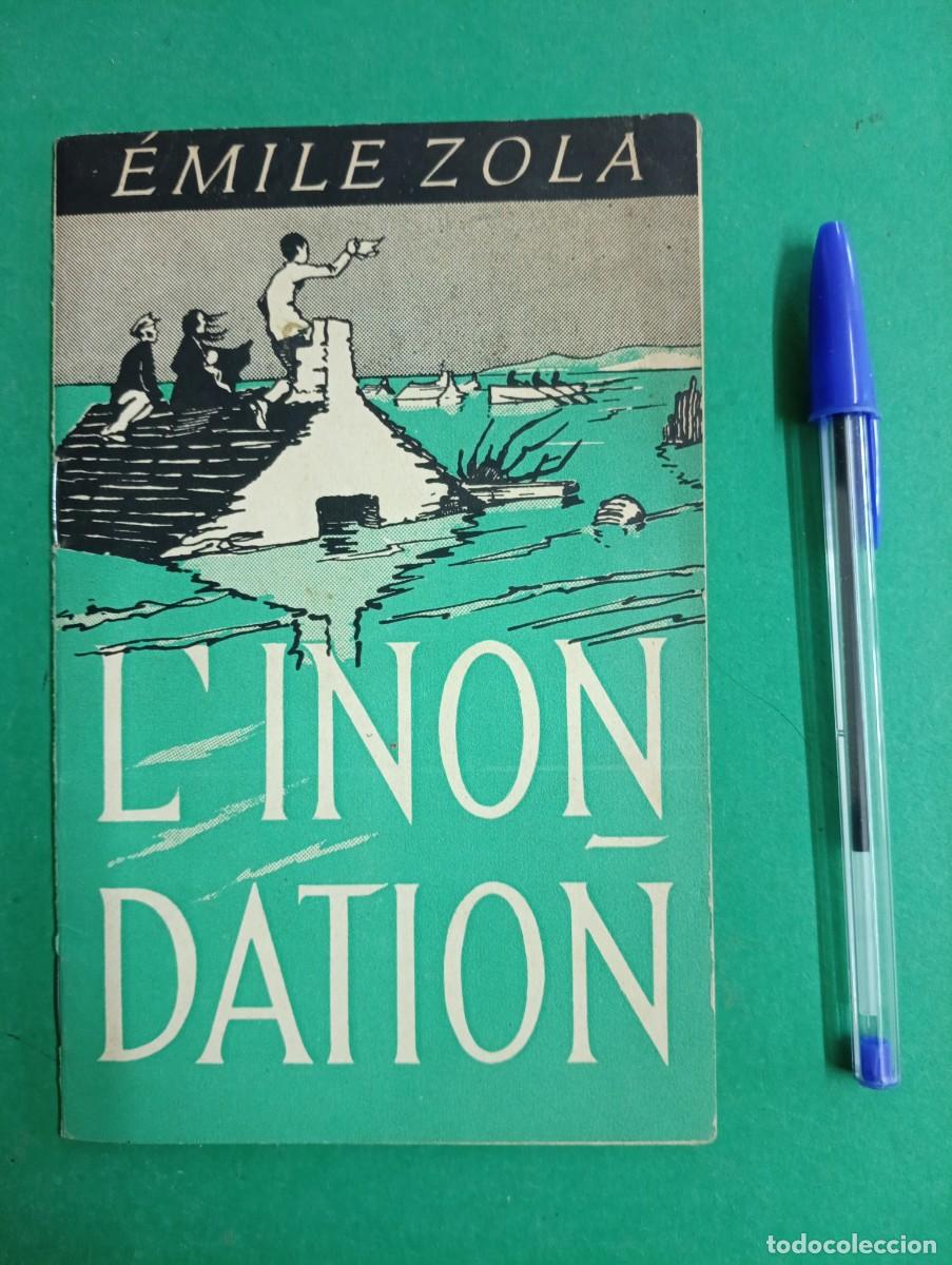 Libros de segunda mano: Antiguo libro de Emile ZOLA. L&acute;Inondation. En franc&eacute;s. - Foto 1