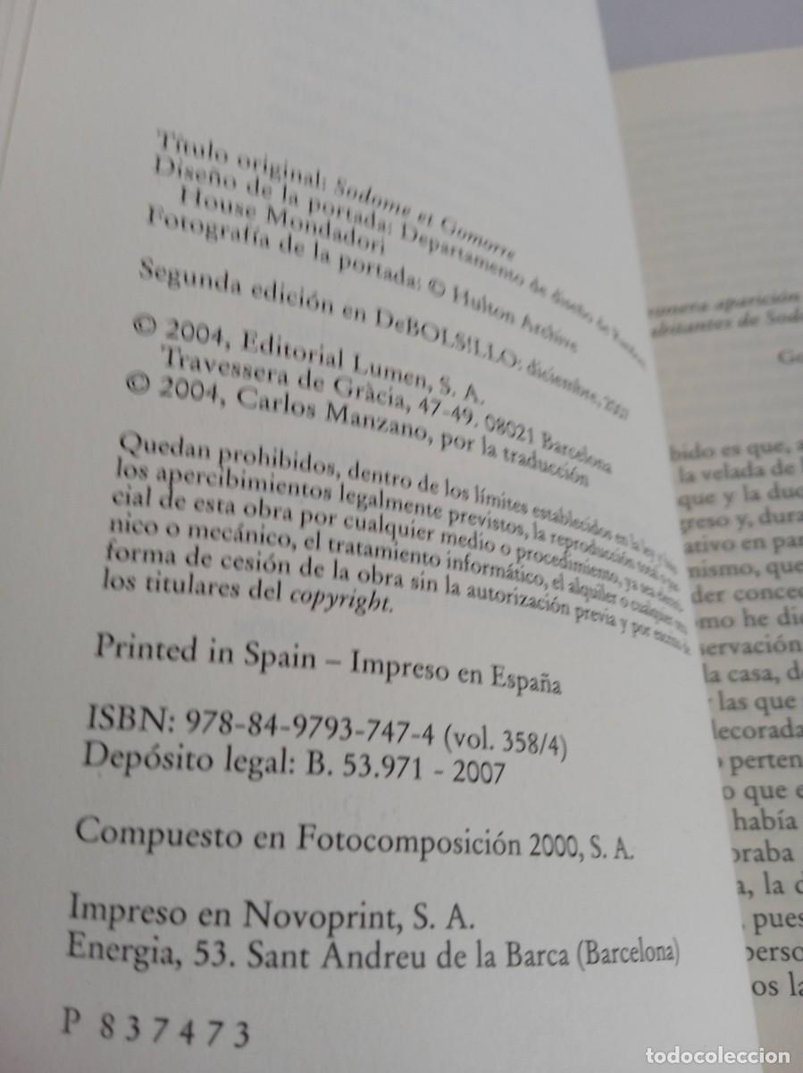 Libros de segunda mano: SODOMA y GOMORRA Marcel Proust - Foto 5