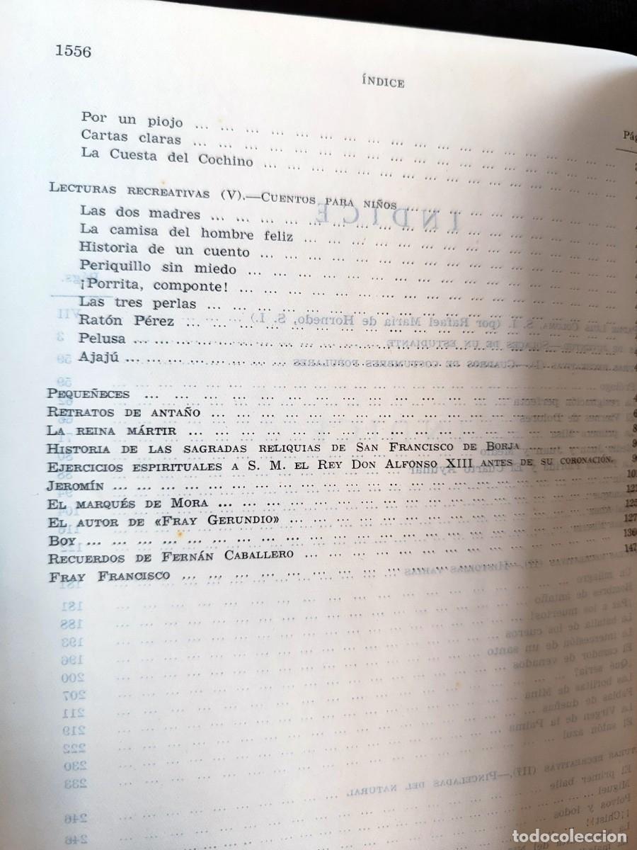 Libros de segunda mano: OBRAS COMPLETAS DEL P. LUIS COLOMA. 4&ordf; ED. RAZ&Oacute;N DE FE, 1960 - Foto 8