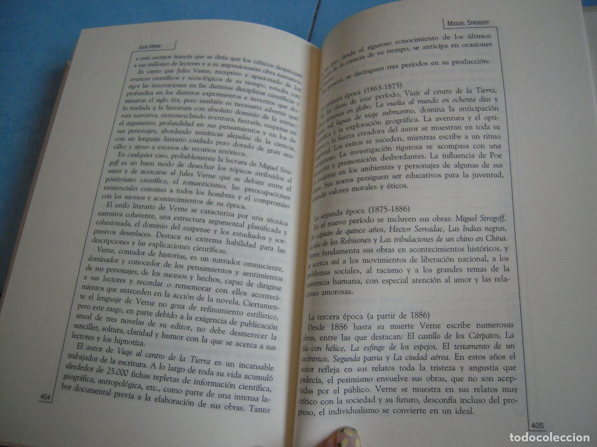 Libros de segunda mano: Miguel Strogoff Julio Verne - Foto 7