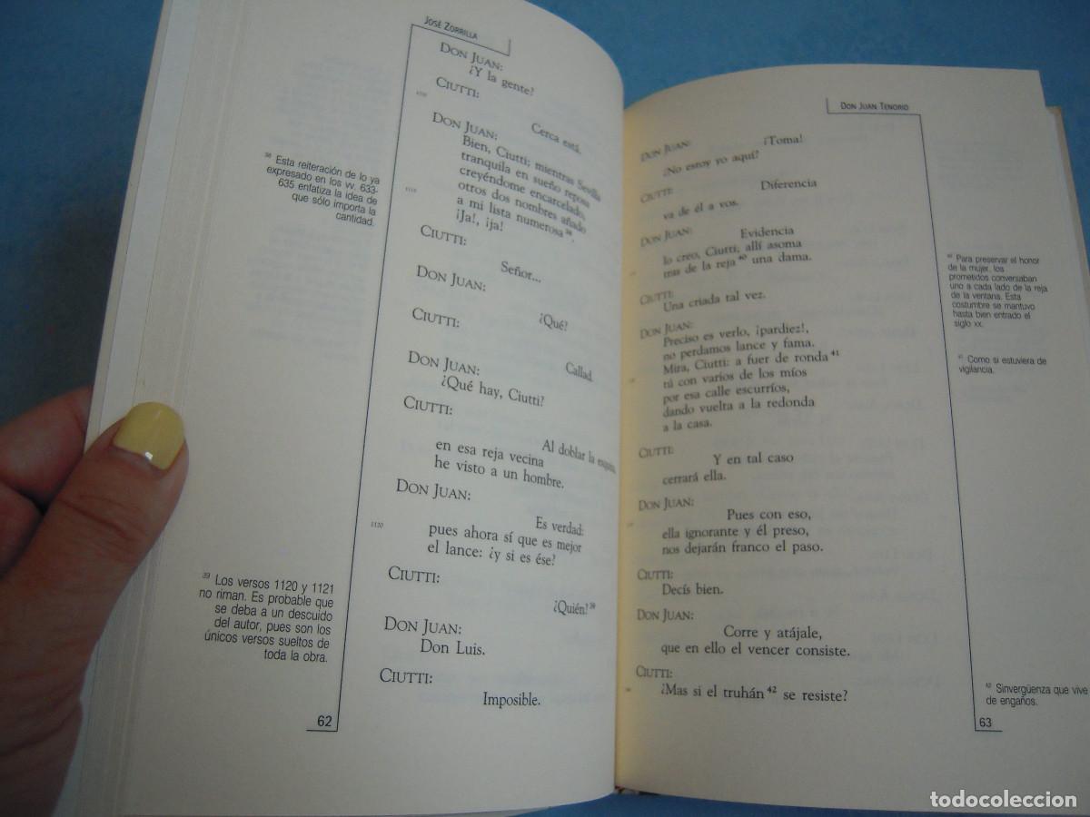 Libros de segunda mano: Don Juan Tenorio Jos&eacute; Zorrilla - Foto 6