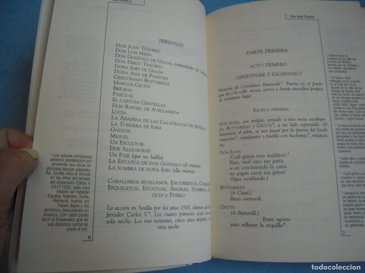 Libros de segunda mano: Don Juan Tenorio Jos&eacute; Zorrilla - Foto 7