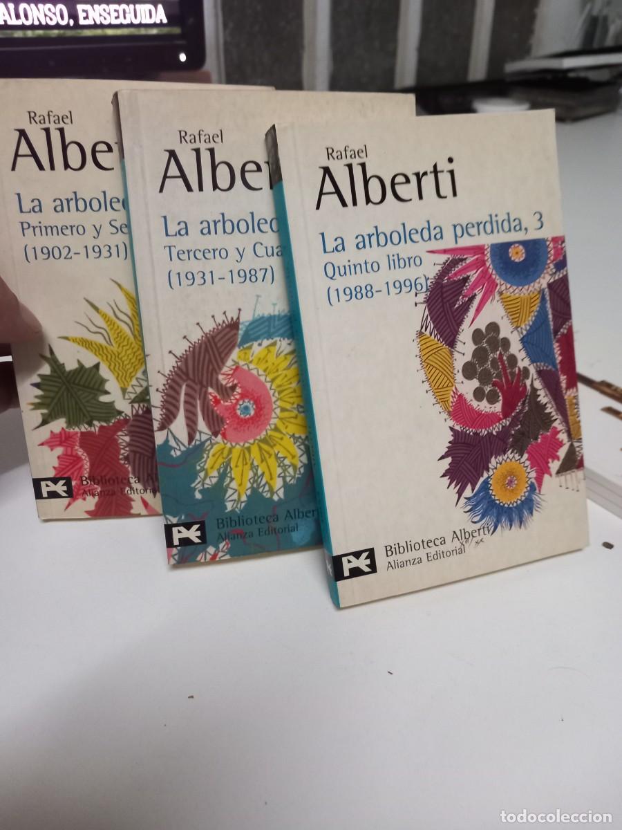Libros de segunda mano: LA ARBOLEDA PERDIDA. 3 TOMOS; OBRA COMPLETA. - ALBERTI, Rafael. - Foto 1