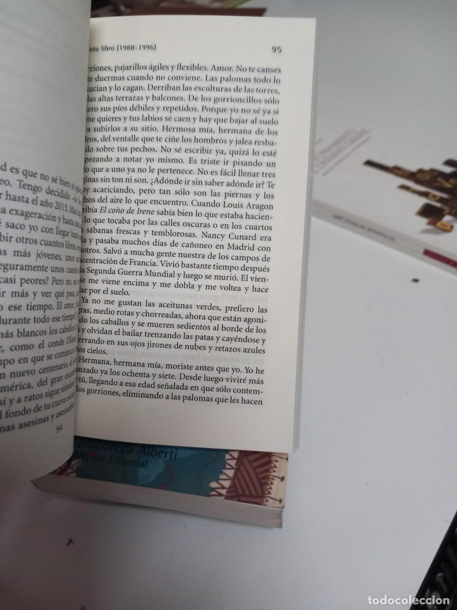 Libros de segunda mano: LA ARBOLEDA PERDIDA. 3 TOMOS; OBRA COMPLETA. - ALBERTI, Rafael. - Foto 4