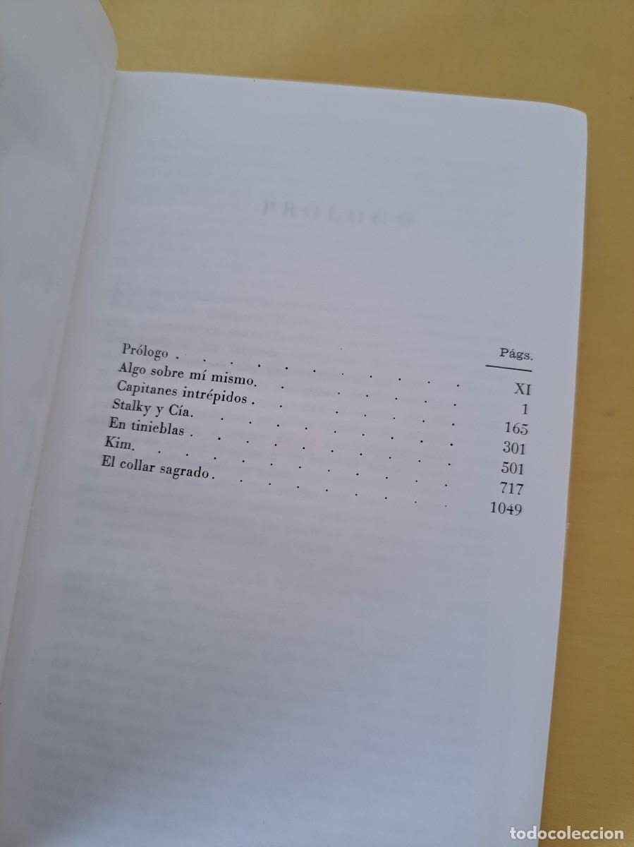 Libros de segunda mano: RUDYARD KIPLING - OBRAS COMPLETAS (2 TOMOS) - PLAZA & JANES 1967 - Foto 6