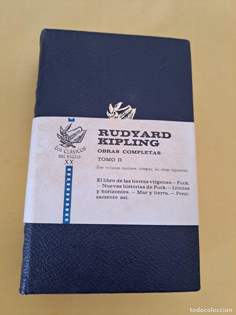 Libros de segunda mano: RUDYARD KIPLING - OBRAS COMPLETAS (2 TOMOS) - PLAZA & JANES 1967 - Foto 8