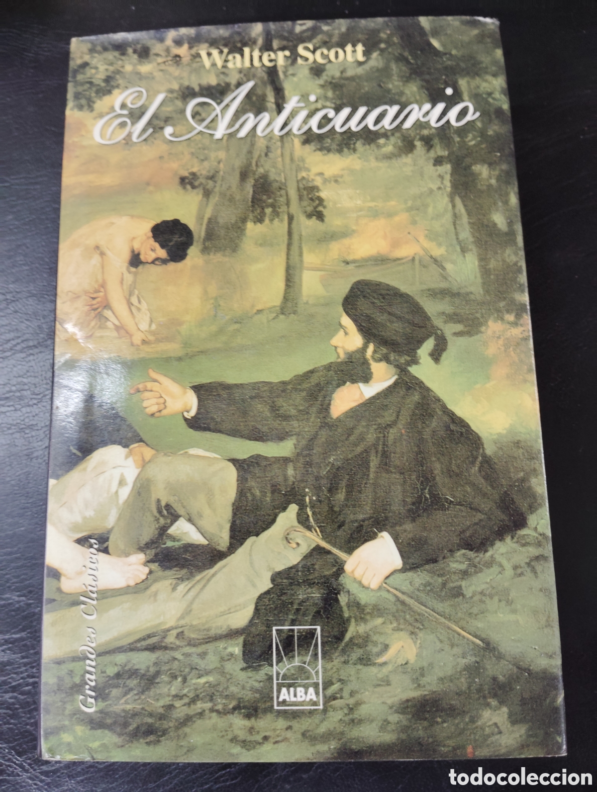 Libros de segunda mano: El anticuario - Walter Scott - Alba - Foto 1