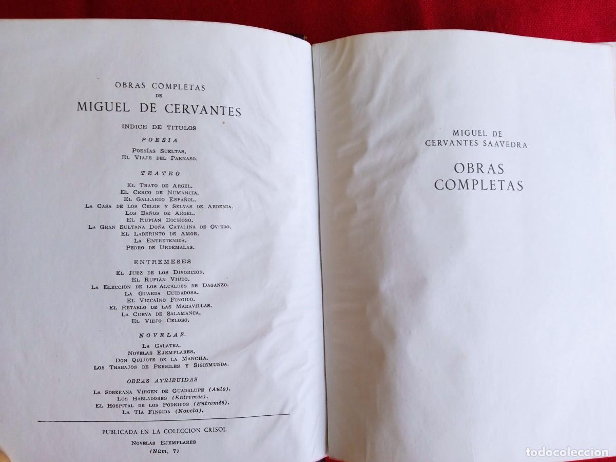 Libros de segunda mano: Libros antiguos Editorial Aguilar Cervantes - Foto 2