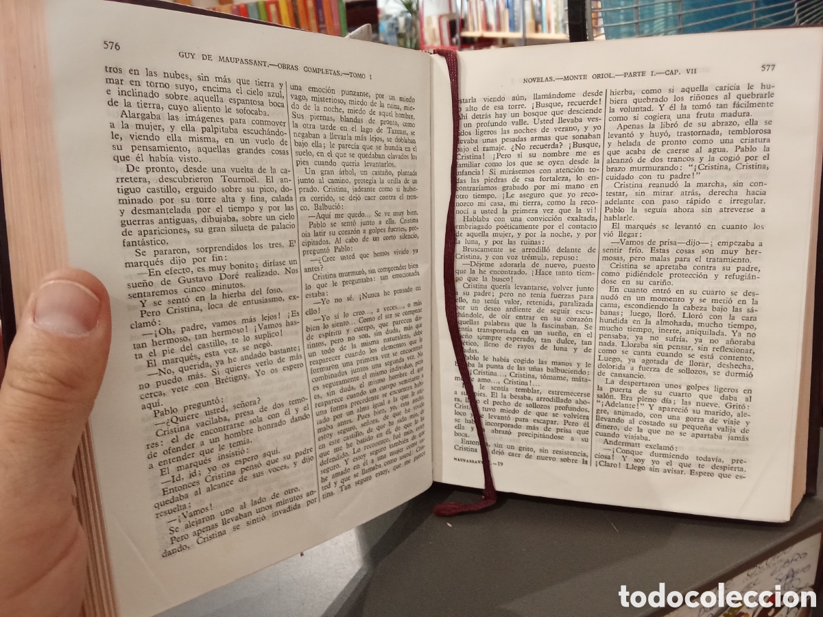 Libros de segunda mano: Obras completas - Guy de Maupassant - Aguilar - 1961 - Foto 4