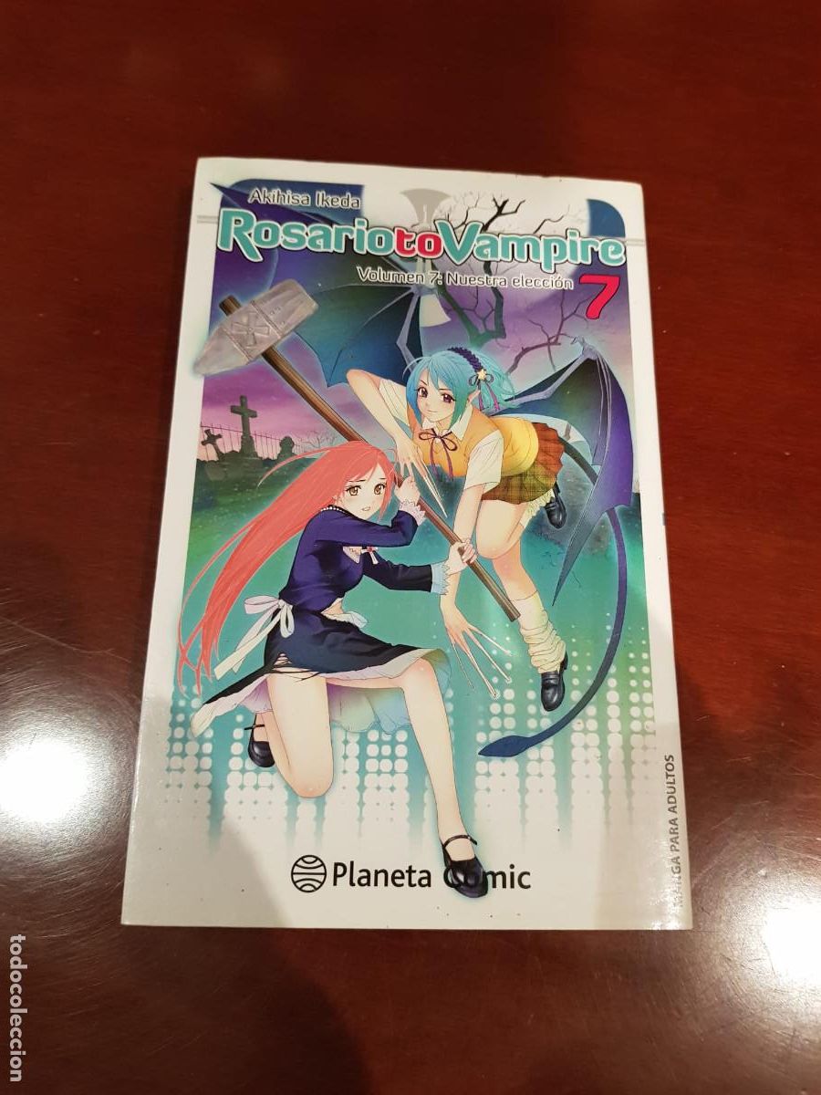 Libros de segunda mano: NUESTRA ELECCION-N&ordm; 7-ROSARIO TO VAMPIRE - Foto 1