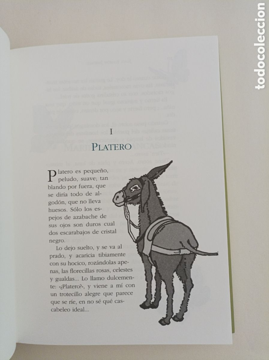 Libros de segunda mano: Platero y yo (edici&oacute;n ilustrada) / Juan Ram&oacute;n Jim&eacute;ne - Foto 4