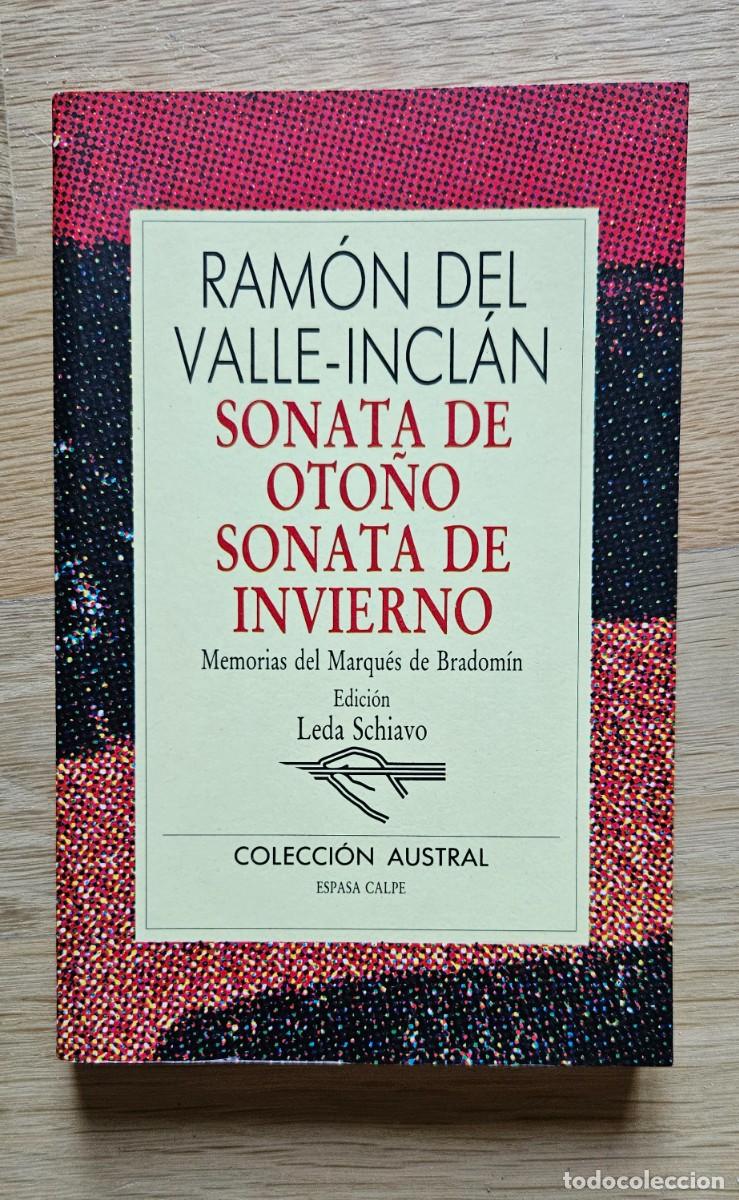 Libros de segunda mano: Valle - Incl&aacute;n. Sonata de Oto&ntilde;o y Sonata de Invierno - Foto 1