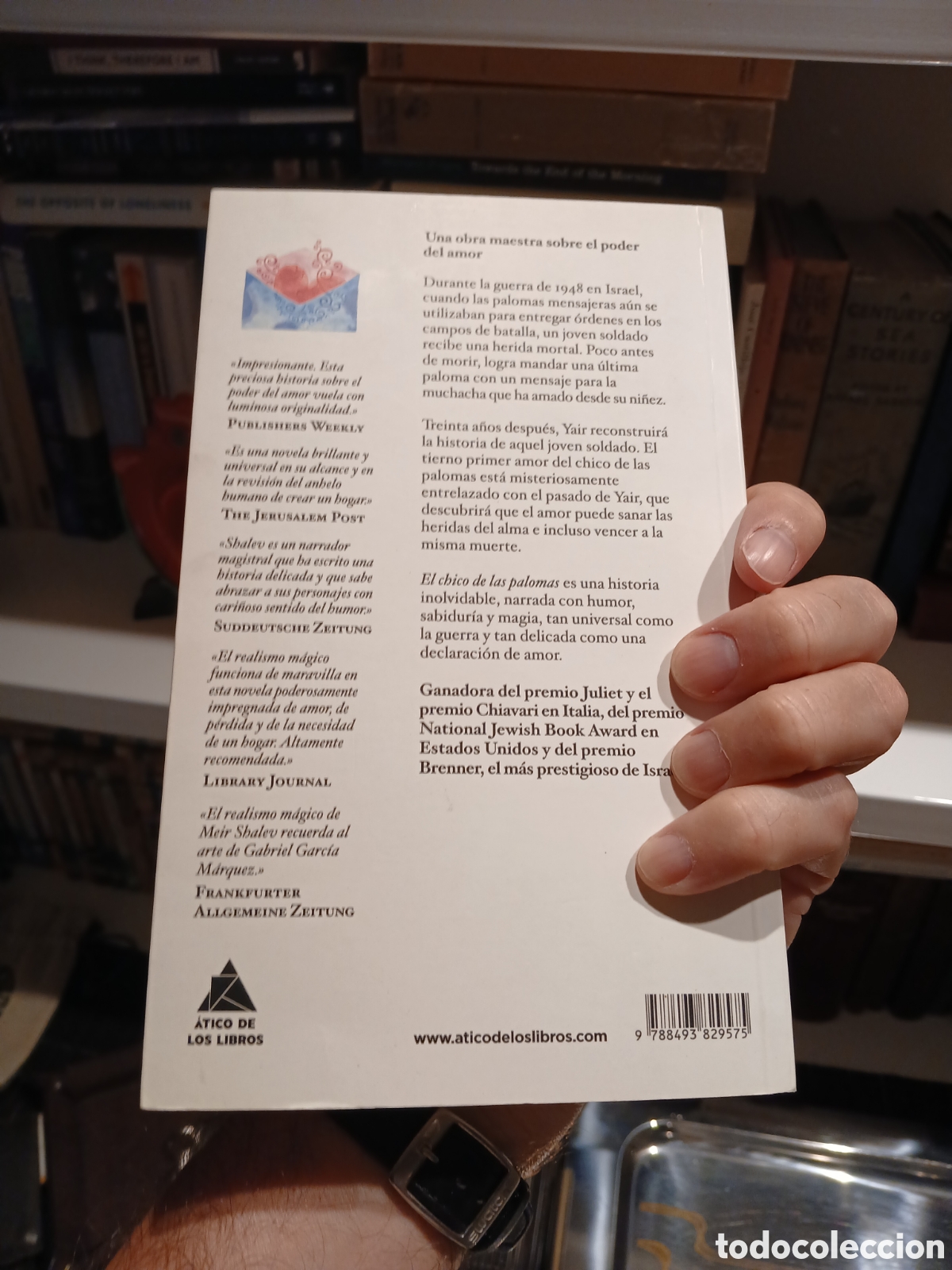Libros de segunda mano: El chico de las palomas, Meir Shalev - Foto 2