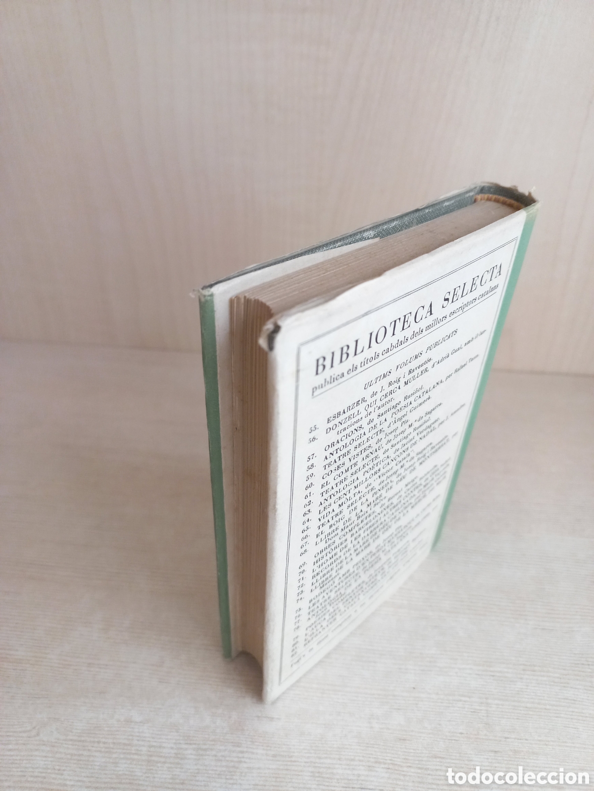 Libros de segunda mano: Esbarzer. Josep Roig I Ravent&oacute;s. Selecta, 1949. Catal&aacute;n. - Foto 3