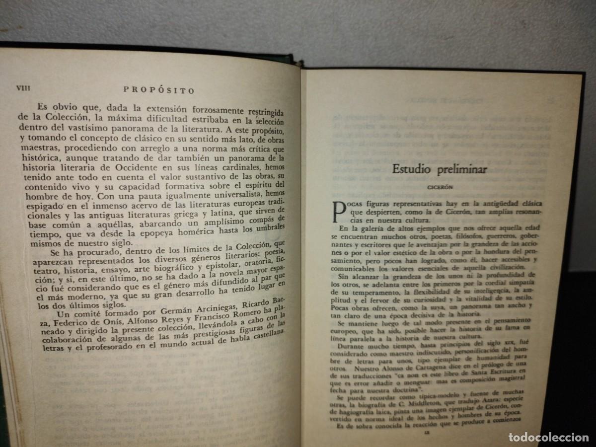 Libros de segunda mano: 153- LOS CL&Aacute;SICOS. CICER&Oacute;N Y S&Eacute;NECA, TRATADOS MORALES - EDITORIAL CUMBRE, S. A. - 1978 - Foto 6