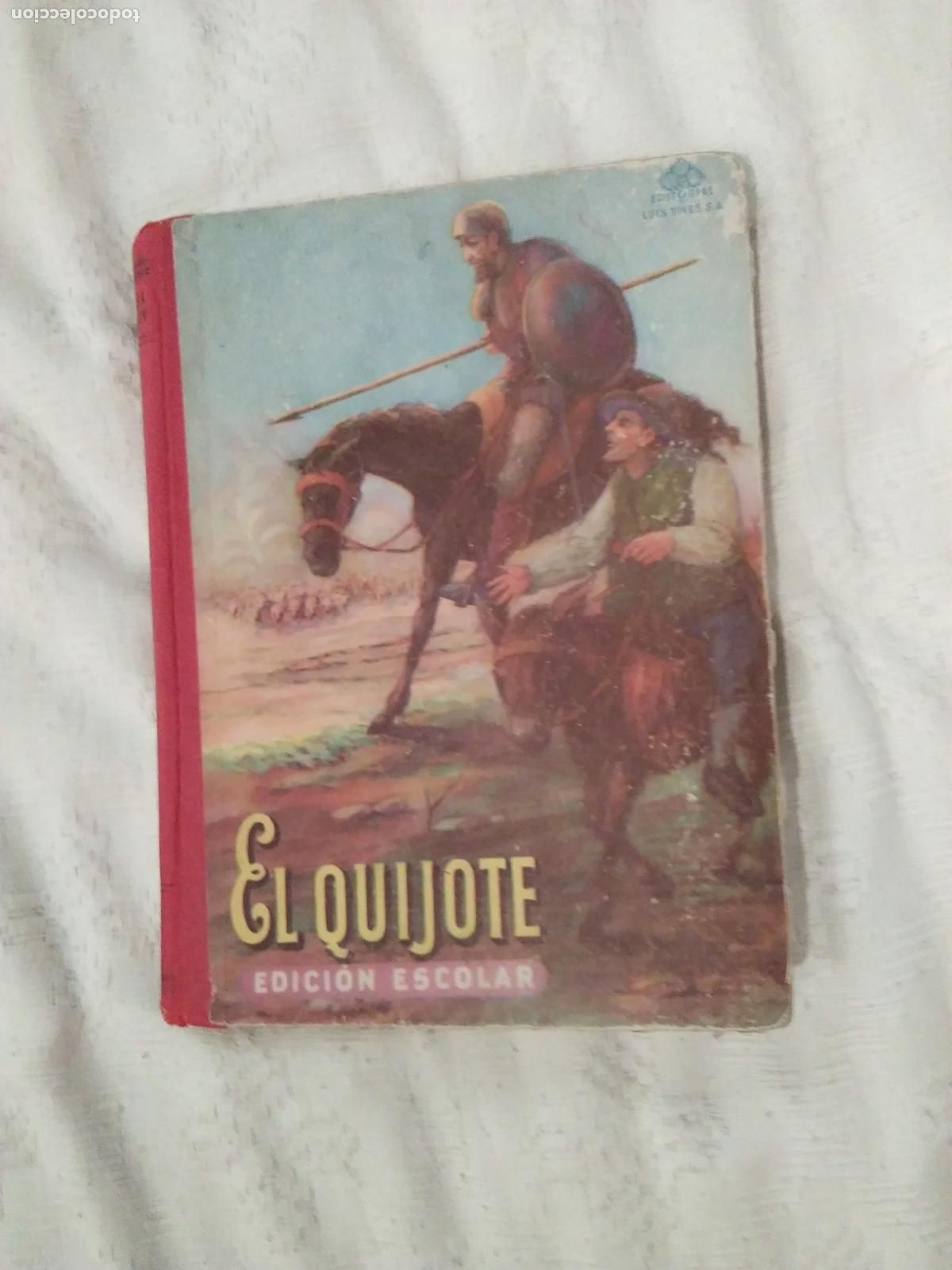 Libros de segunda mano: EL QUIJOTE EDICI&Oacute;N ESCOLAR 1953 - Foto 1