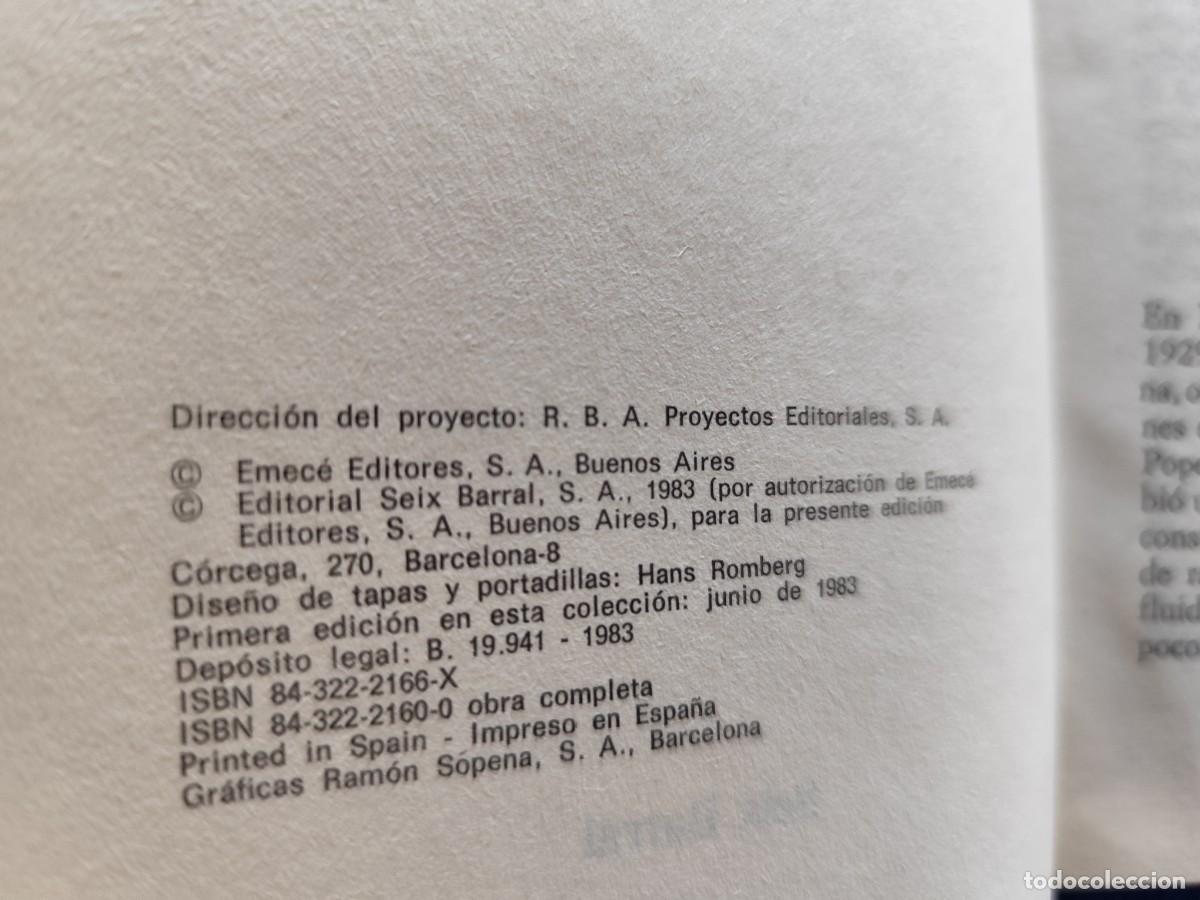 Libros de segunda mano: EL ALEPH Jorge Luis Borges Seix Barral 1983 - Foto 6