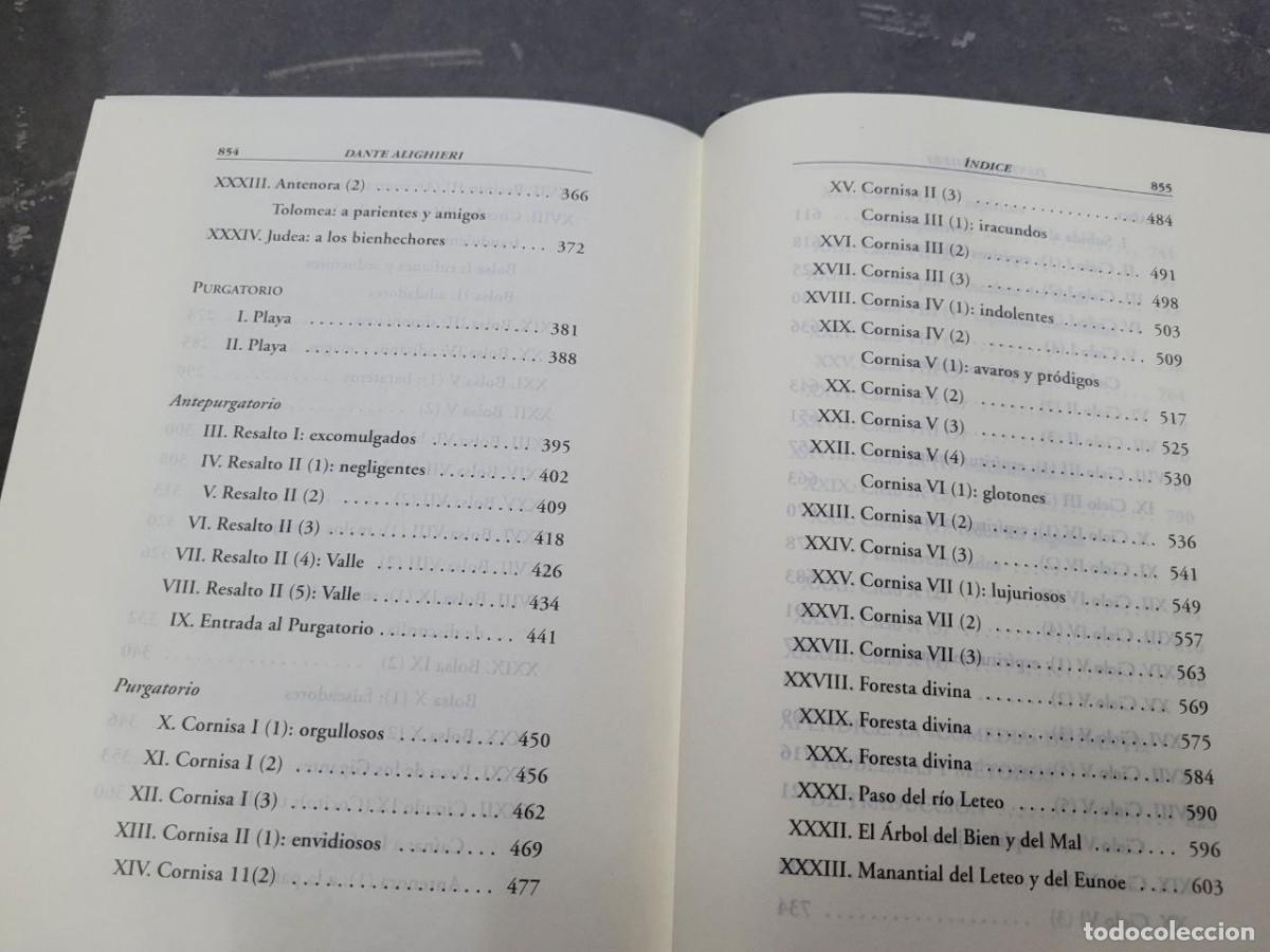 Libros de segunda mano: 2004. OBRAS COMPLETAS. DANTE. TOMO I - Foto 3