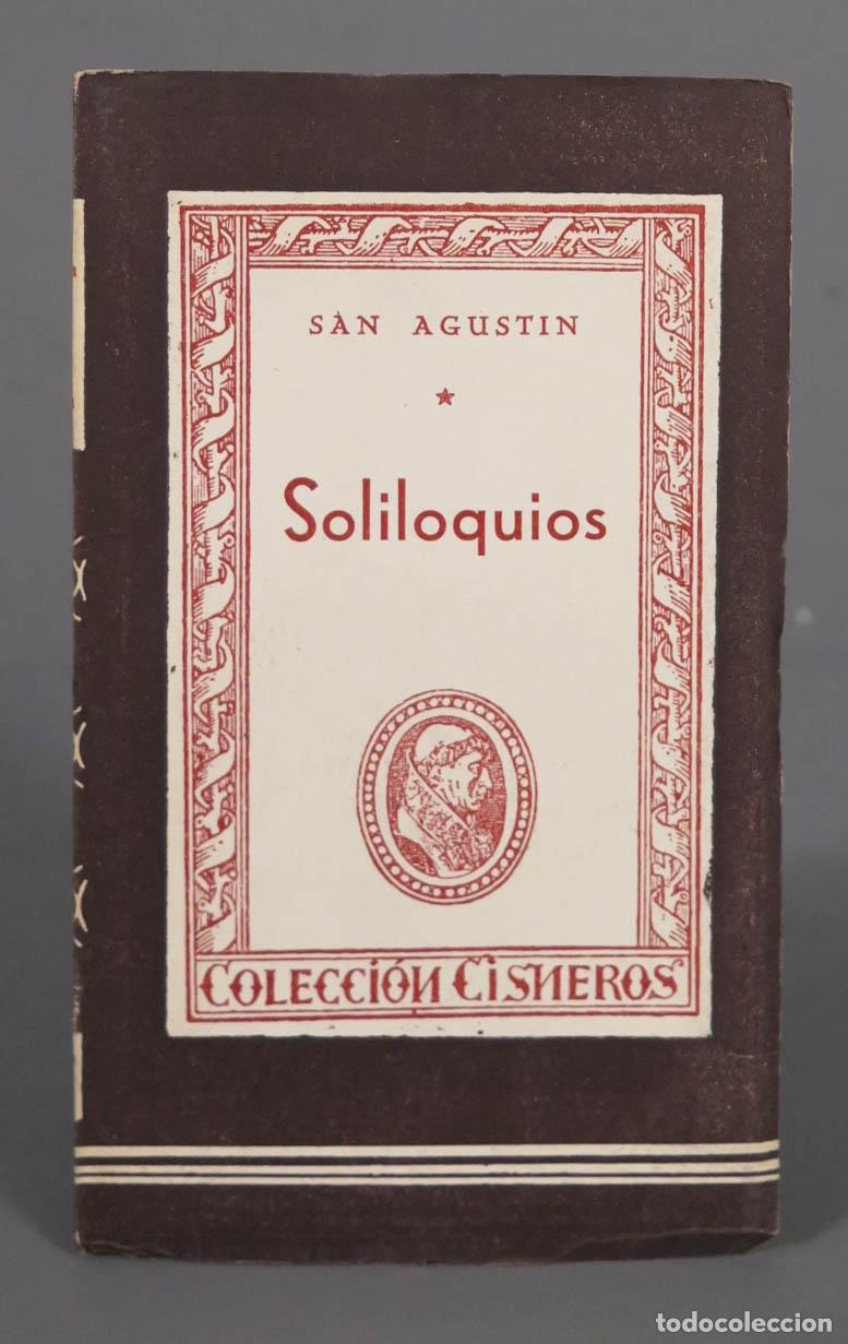 Libros de segunda mano: Soliloquios y Manual Pseudo Agust&iacute;n. ATLAS - Foto 1