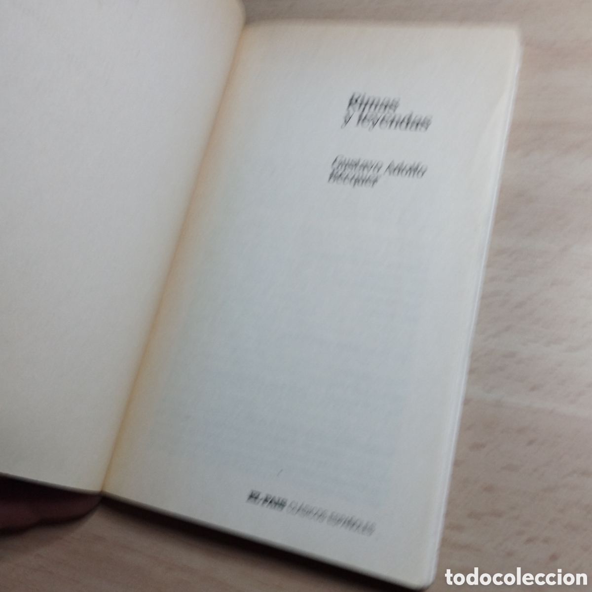 Libros de segunda mano: Rimas y Leyendas. Gustavo Adolfo B&eacute;cquer. 2005. El Pais. - Foto 4