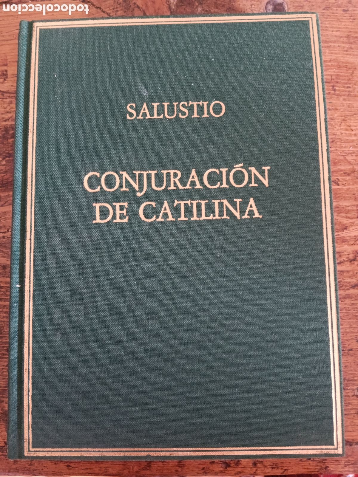 CONJURACI&Oacute;N DE CATILINA SALUSTIO EDICI&Oacute;N BILING&Uuml;E