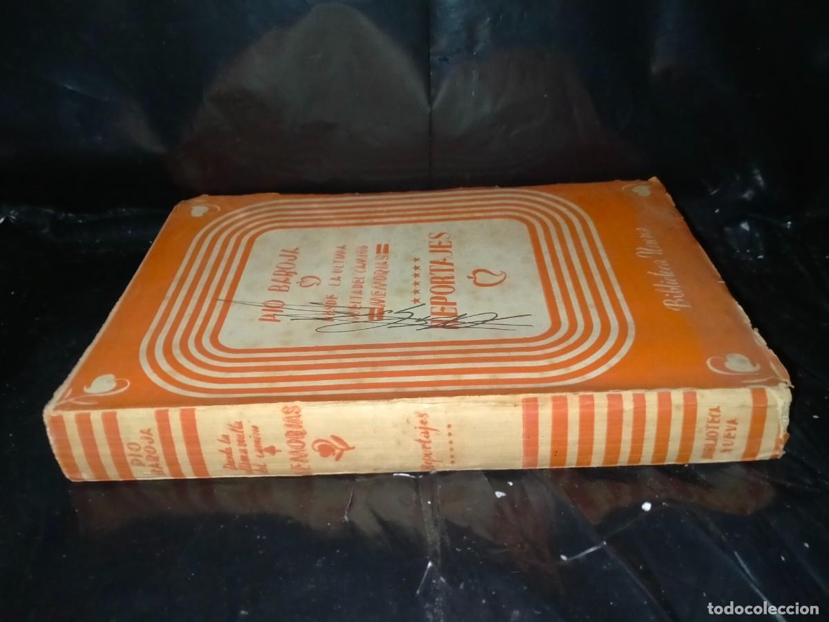 Libros de segunda mano: PIO BAROJA. REPORTAJES . BIBLIOTECA NUEVA - Foto 5