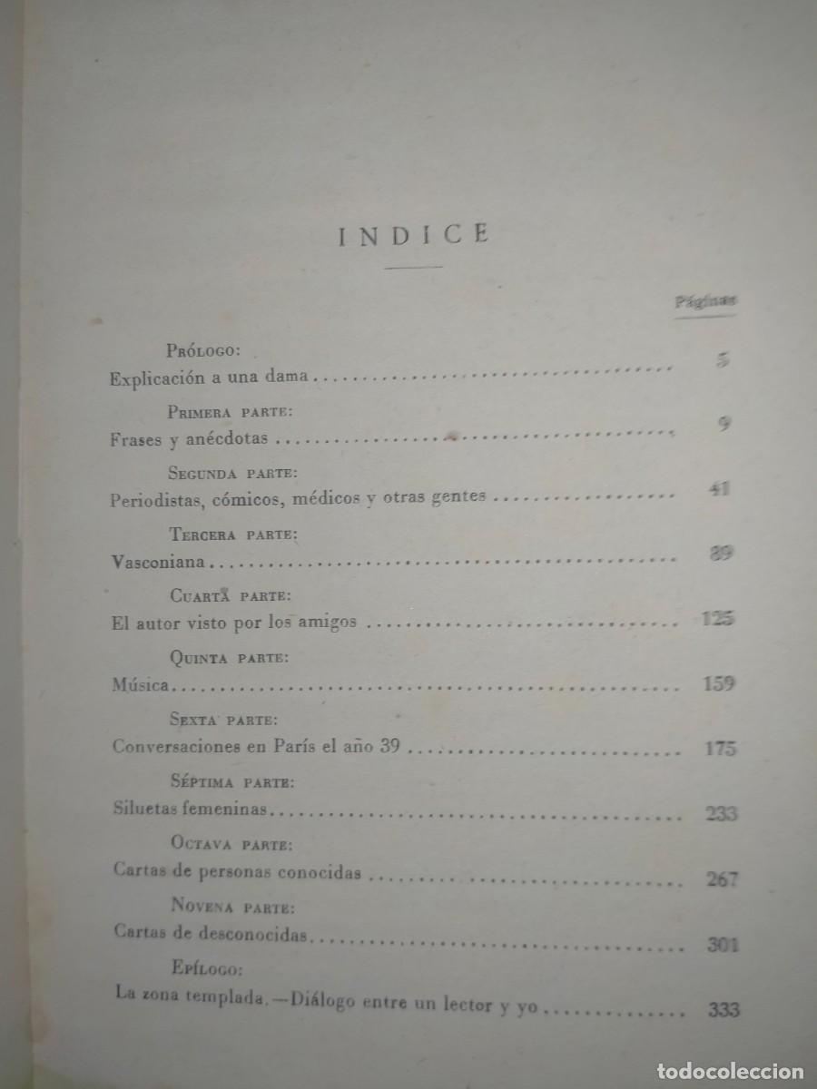 Libros de segunda mano: PIO BAROJA. BAGATELAS DE OTO&Ntilde;O . BIBLIOTECA NUEVA - Foto 3