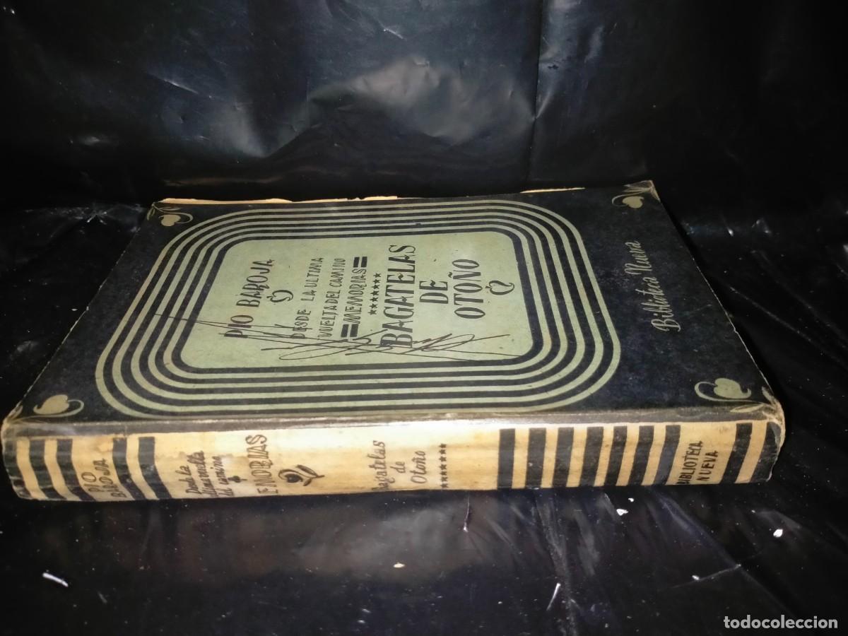 Libros de segunda mano: PIO BAROJA. BAGATELAS DE OTO&Ntilde;O . BIBLIOTECA NUEVA - Foto 5