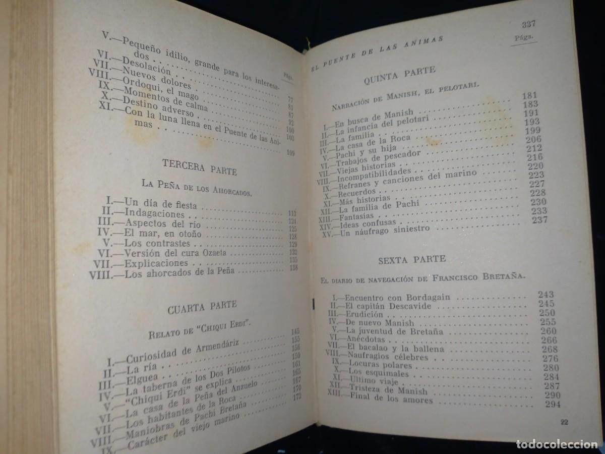 Libros de segunda mano: PIO BAROJA. EL PUENTE DE LAS &Aacute;NIMAS . EDICIONES LA NAVE - Foto 4
