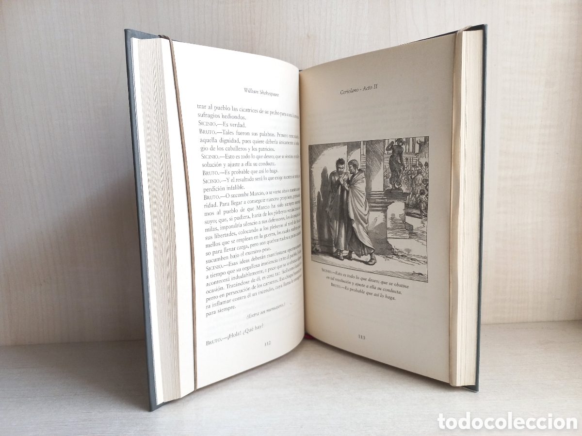 Libros de segunda mano: Coriolano. William Shakespeare. RBA Editores, 2003. Ilustrado. - Foto 4